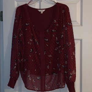 EUC LC Lauren Conrad blouse
